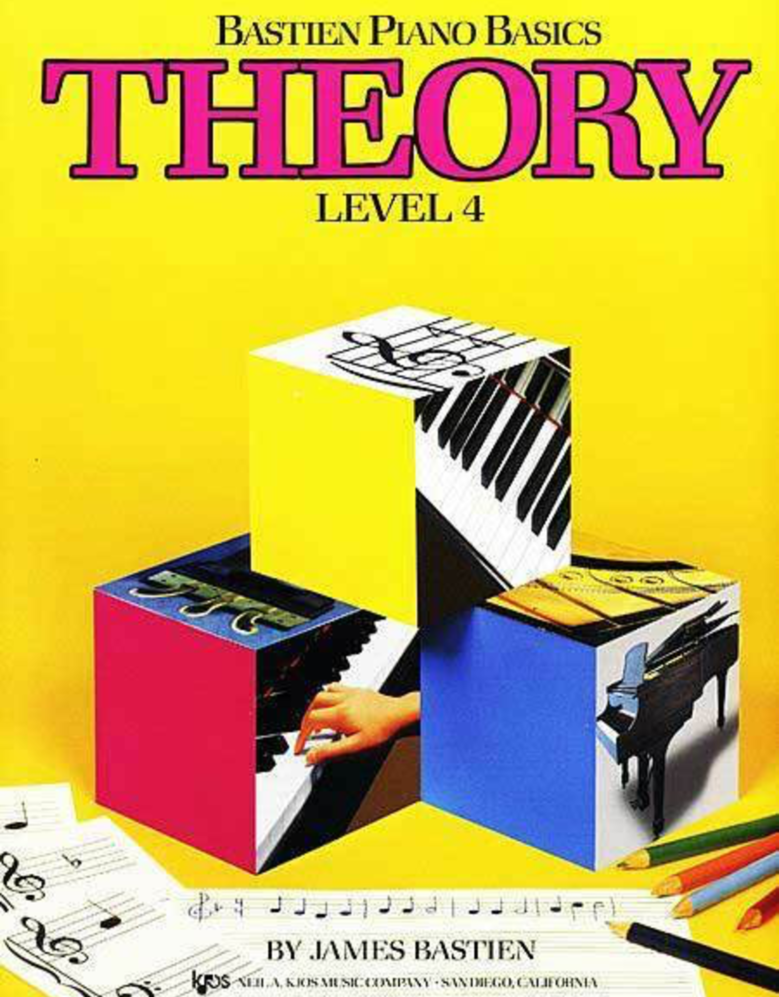Kjos Bastien Piano Basics Theory Level 4 *