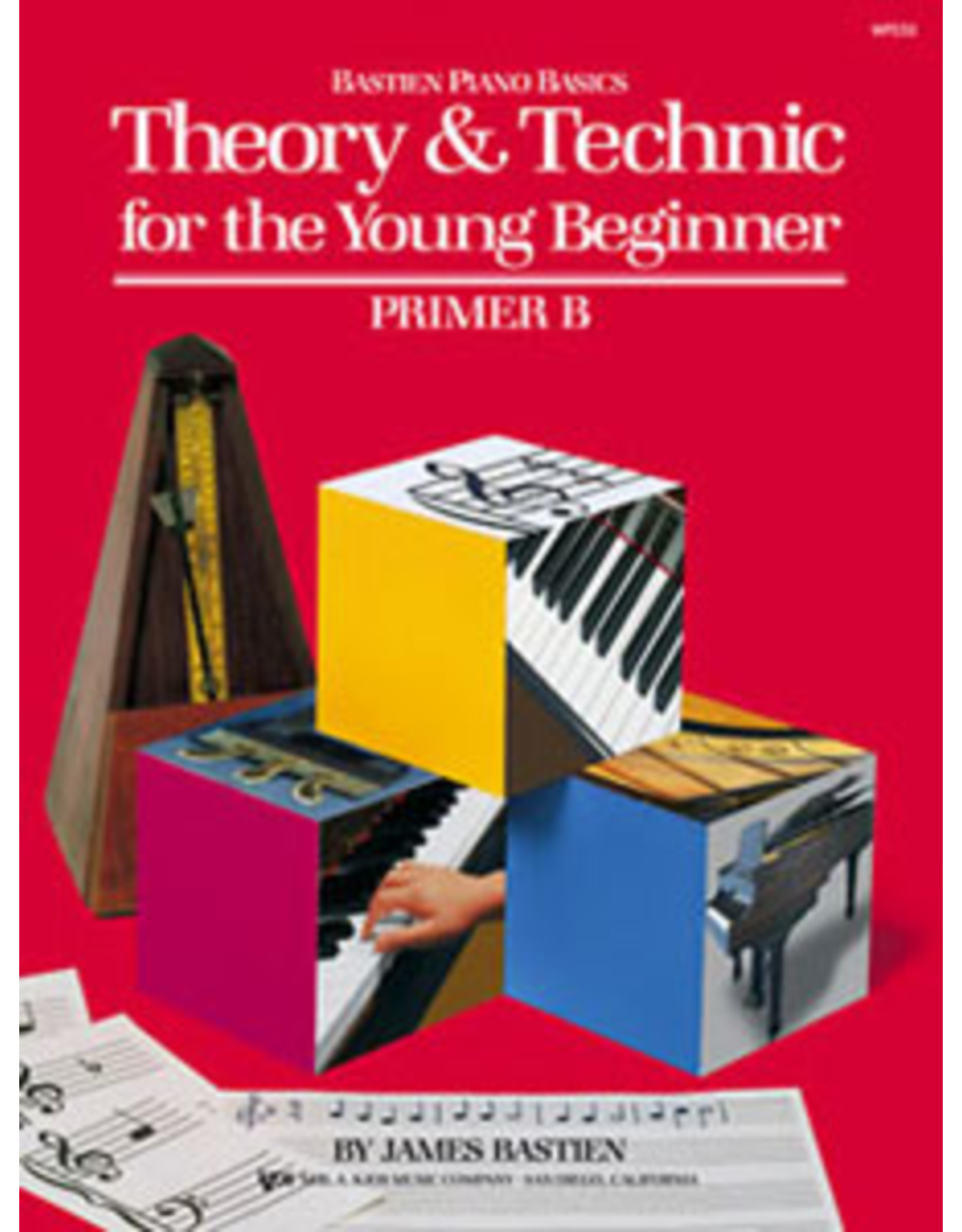 Kjos Bastien Piano Basics Theory & Technic for the Young Beginner Primer B