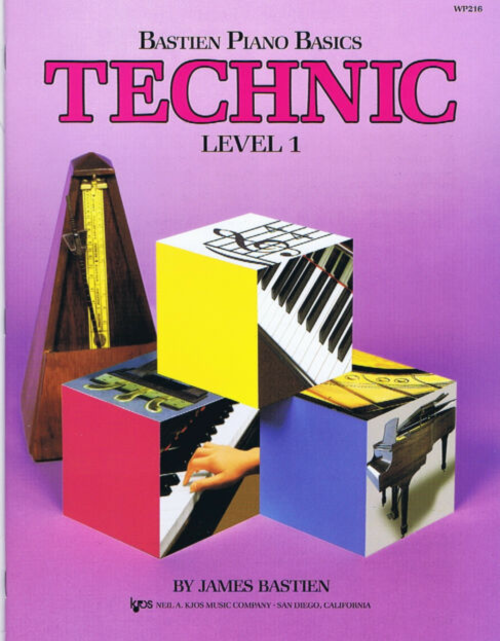 Kjos Bastien Piano Basics Technic Level 1 *