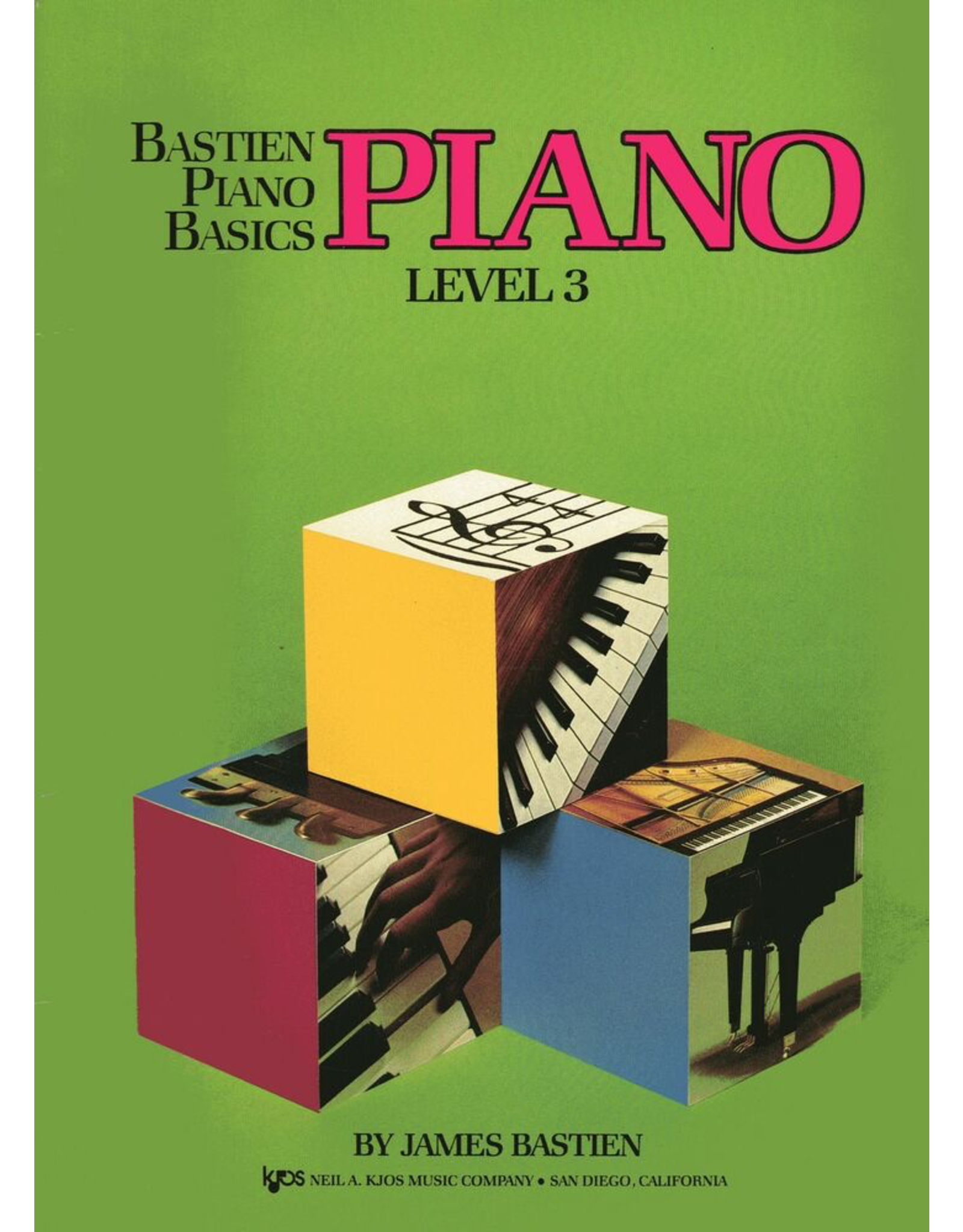 Kjos Bastien Piano Basics Piano Level 3 *