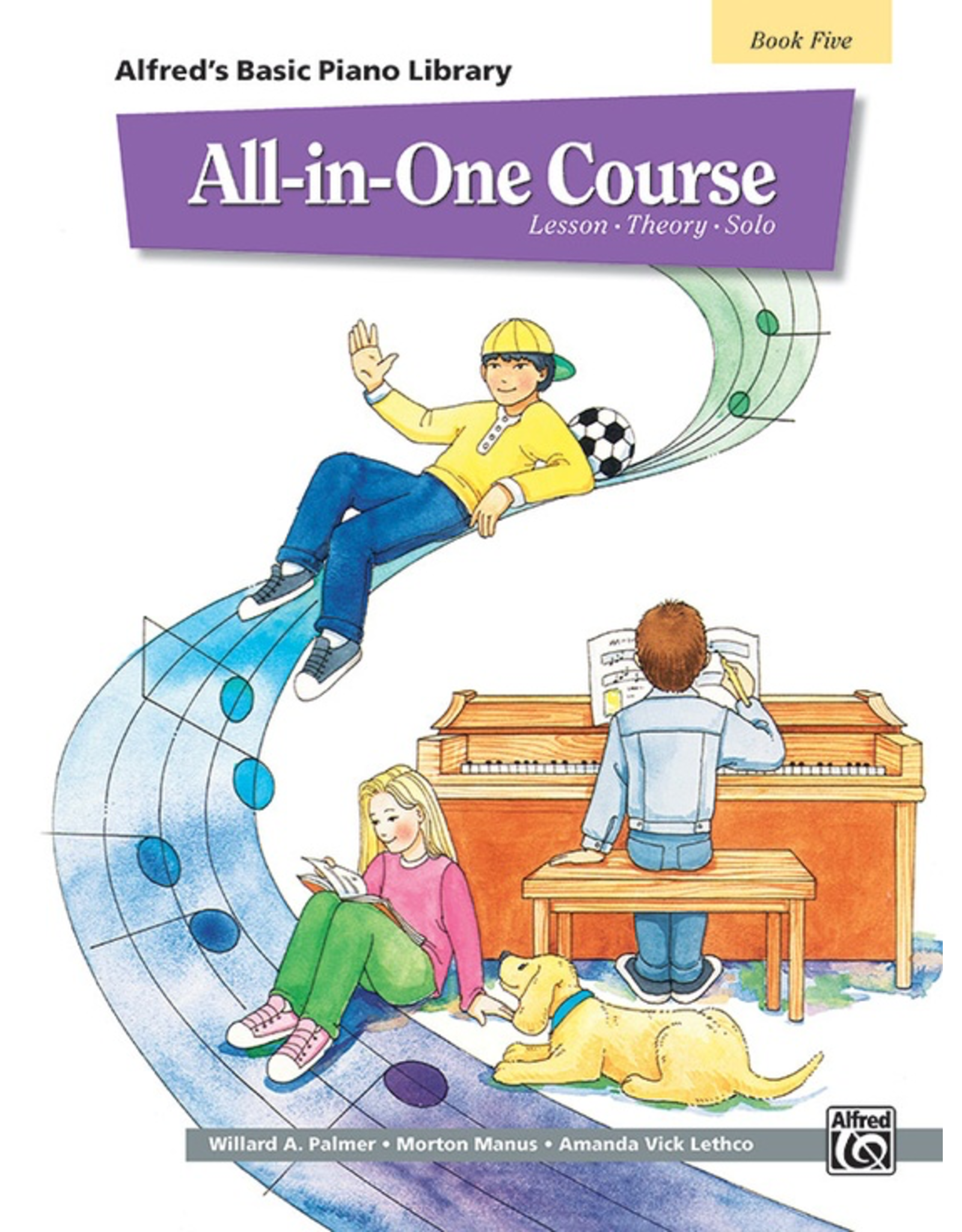 Alfred Alfred's Basic Piano Library All In One Course, Book 5