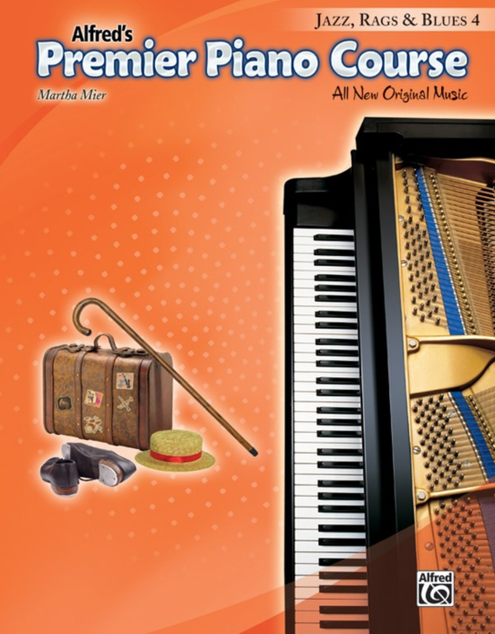 Alfred Alfred's Premier Piano Course Jazz, Rags & Blues 4