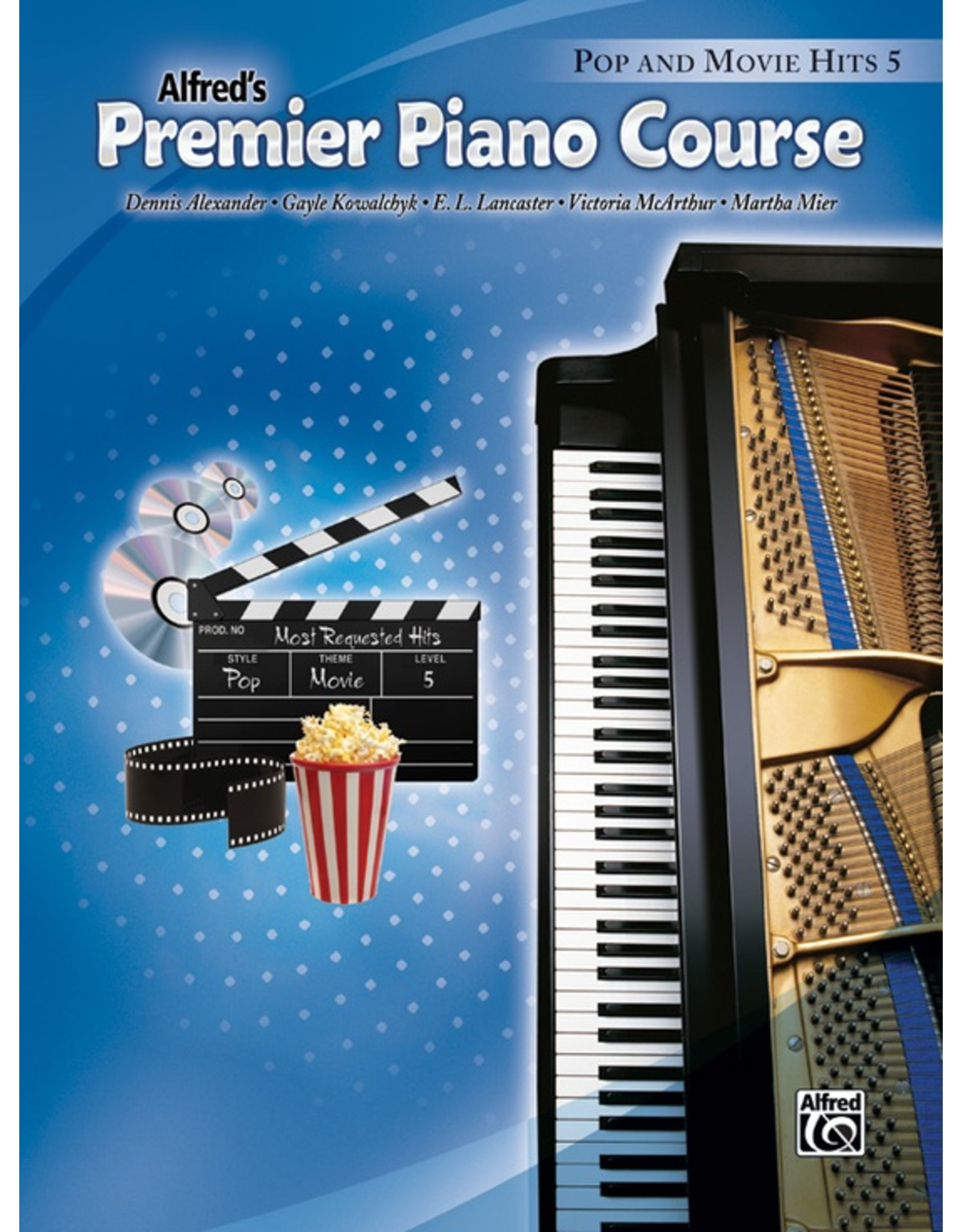 Alfred Alfred's Premier Piano Course Pop and Movie Hits Book 5