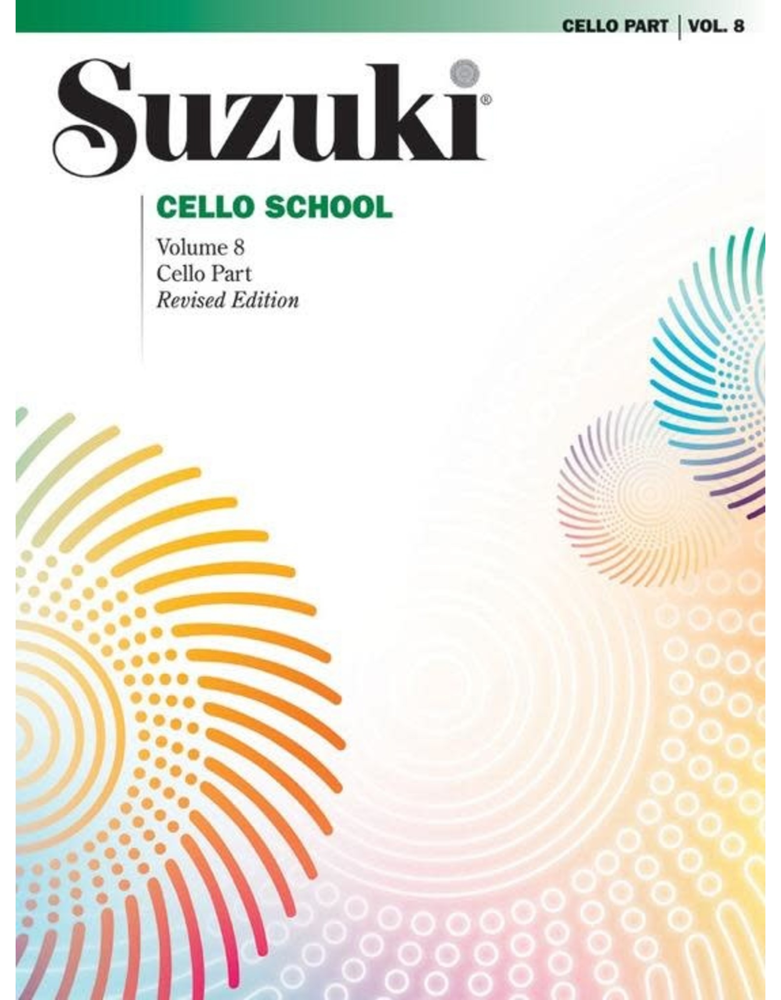 Alfred Suzuki Cello School Volume 8 (Revised Edition)