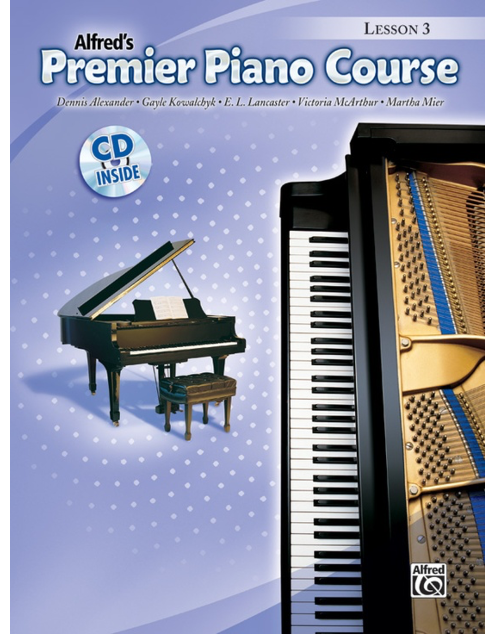 Alfred Alfred's Premier Piano Course Lesson Book 3 CD Included