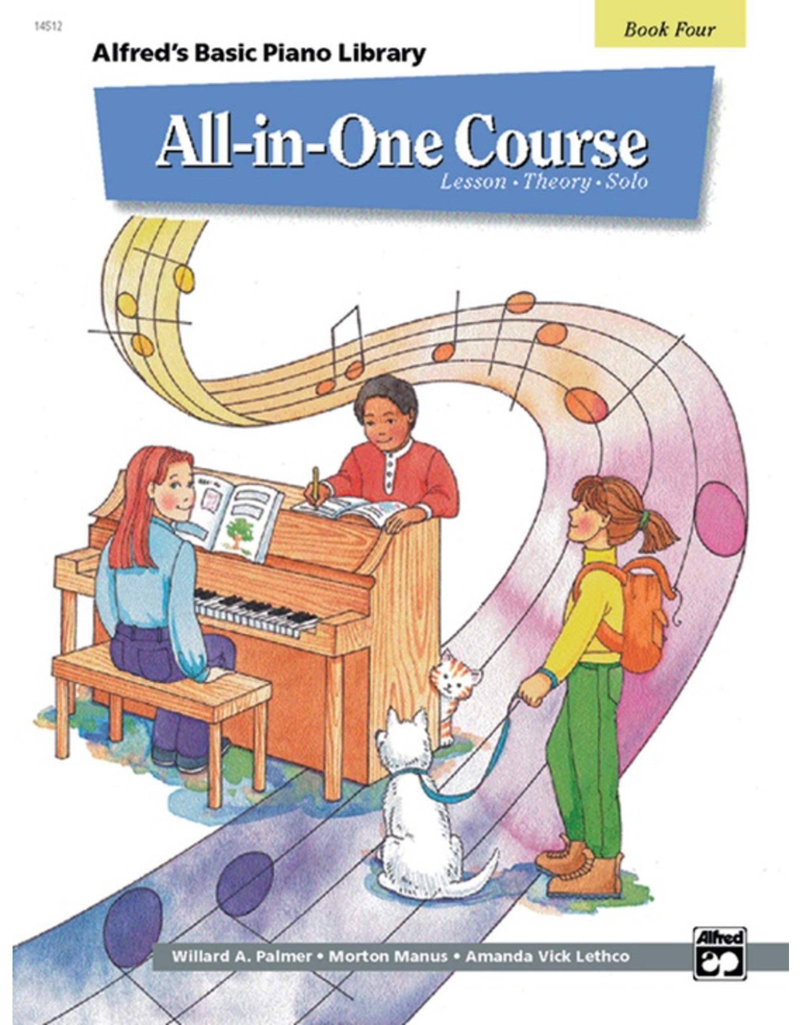 Alfred Alfred's Basic Piano Library All In One Course, Book 4