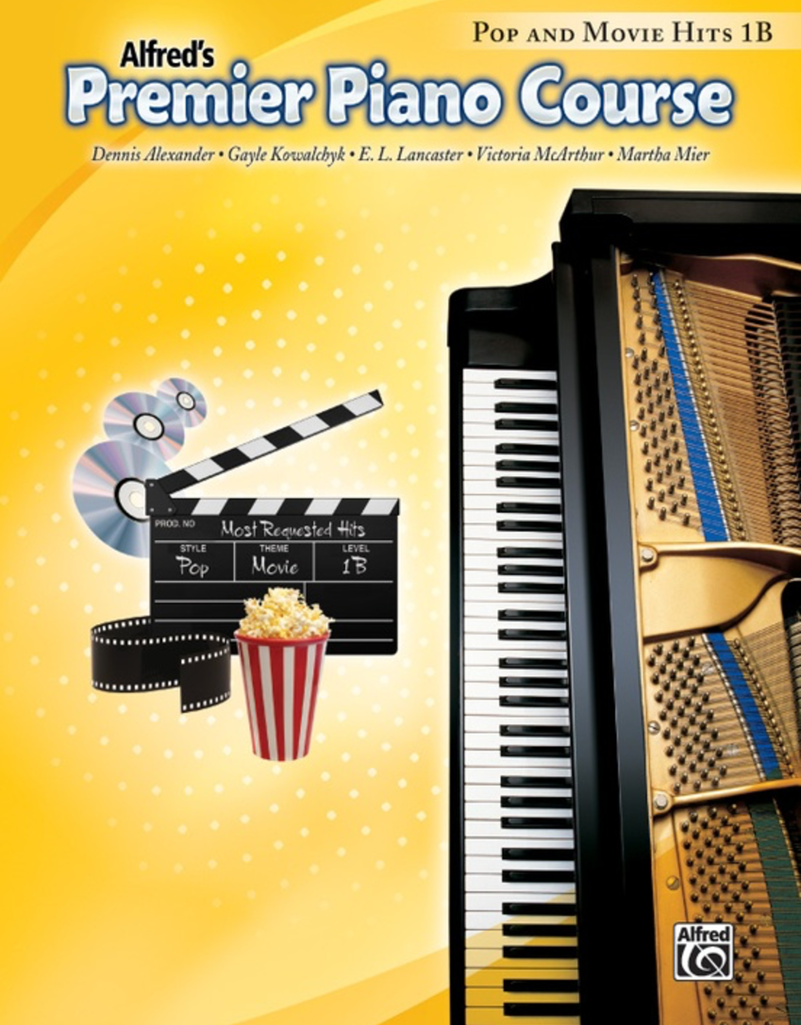 Alfred Alfred's Premier Piano Course Pop and Movie Hits, Book 1B