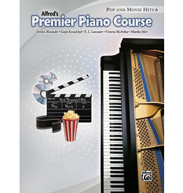 Alfred Alfred's Premier Piano Course Pop and Movie Hits Book 6