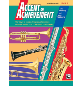 Alfred Accent on Achievement Book 3, Bass Clarinet