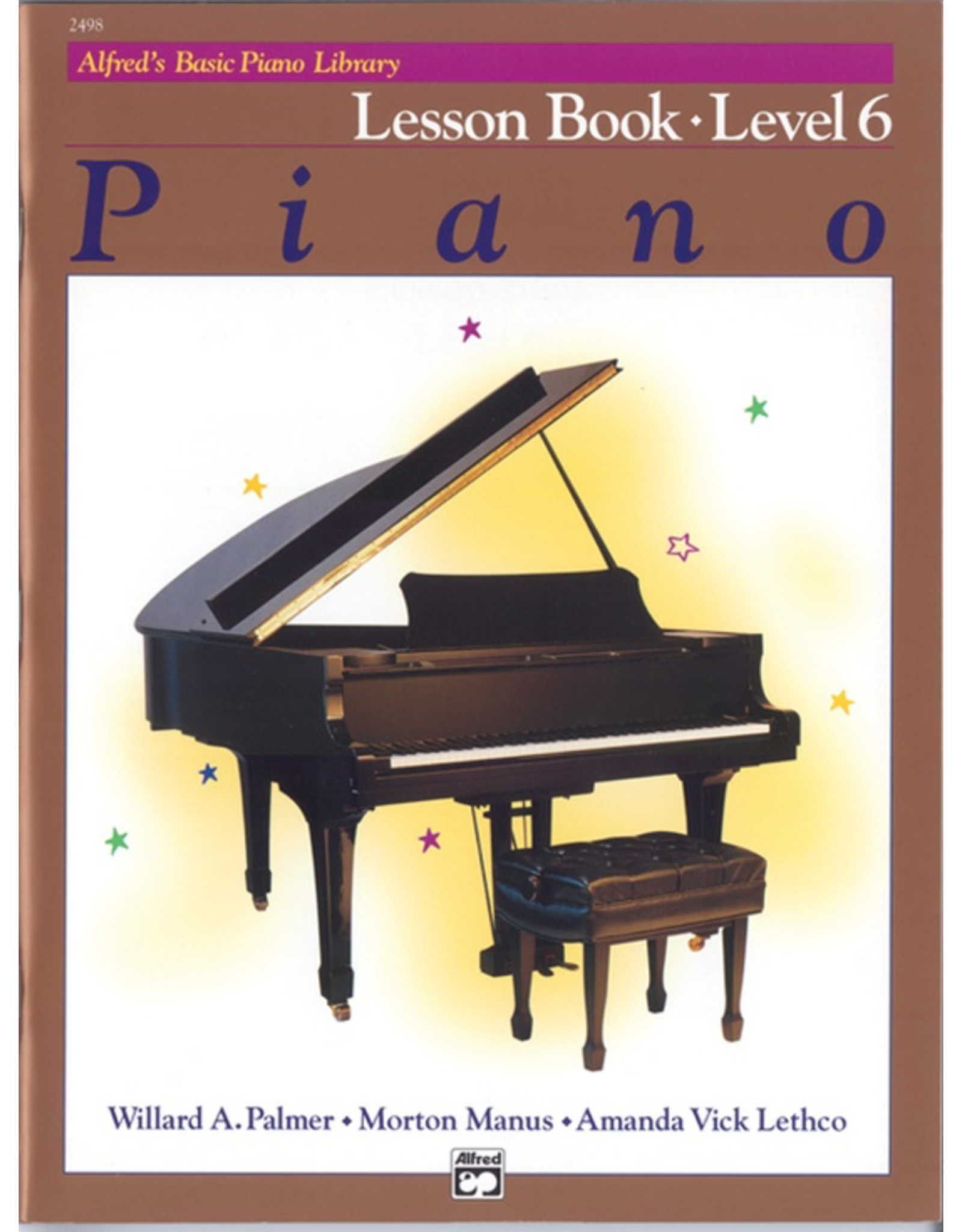 Alfred Alfred's Basic Piano Library Lesson Book Level 6 *