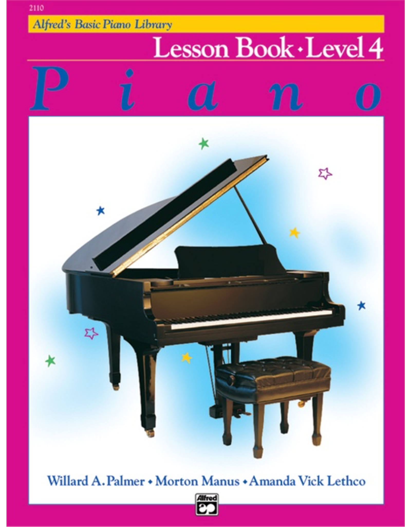 Alfred Alfred's Basic Piano Library Lesson Book Level 4 *
