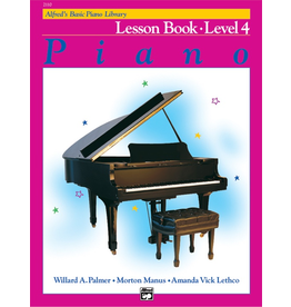 Alfred Alfred's Basic Piano Library Lesson Book Level 4 *
