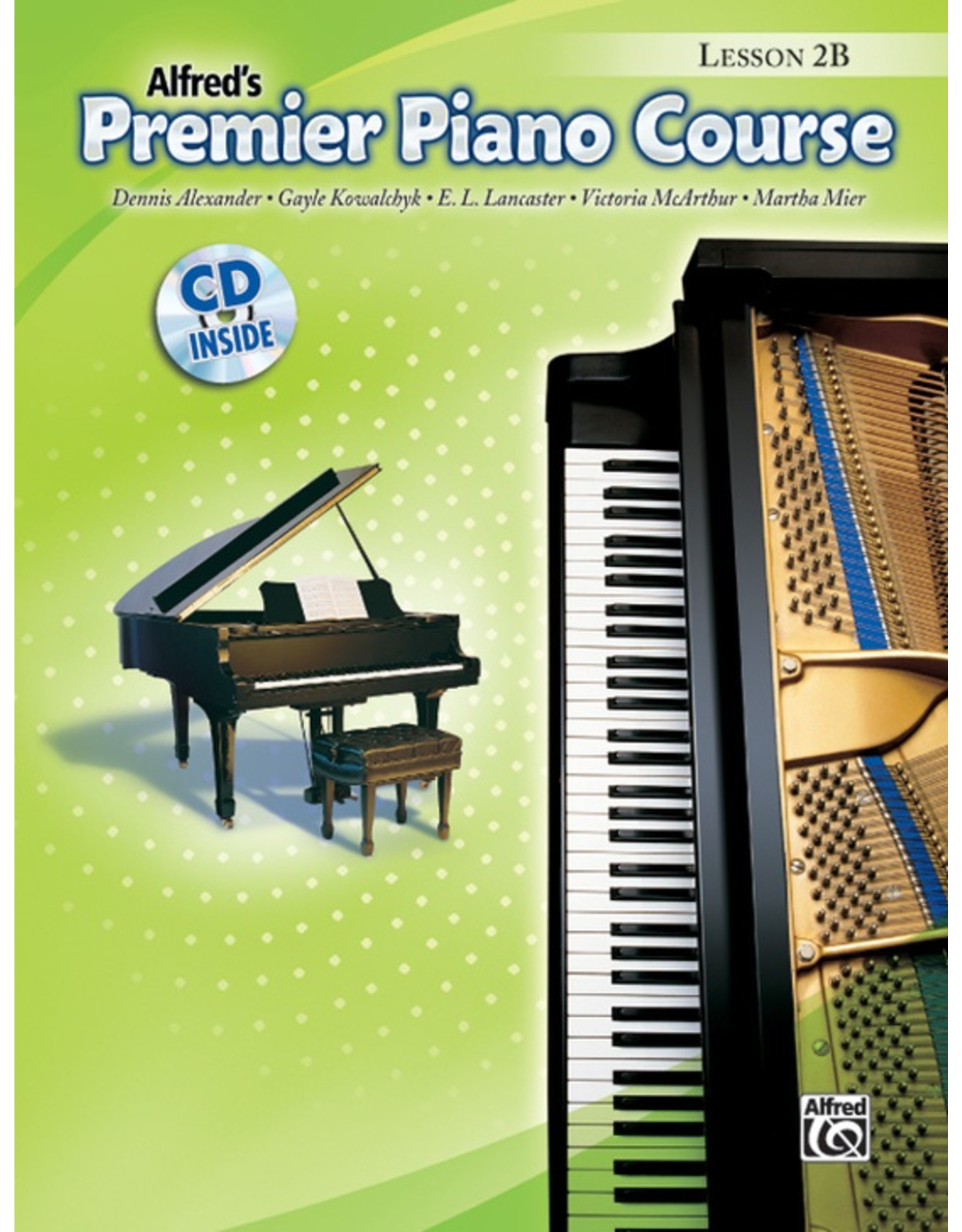 Alfred Alfred's Premier Piano Course Lesson Book 2B CD Included