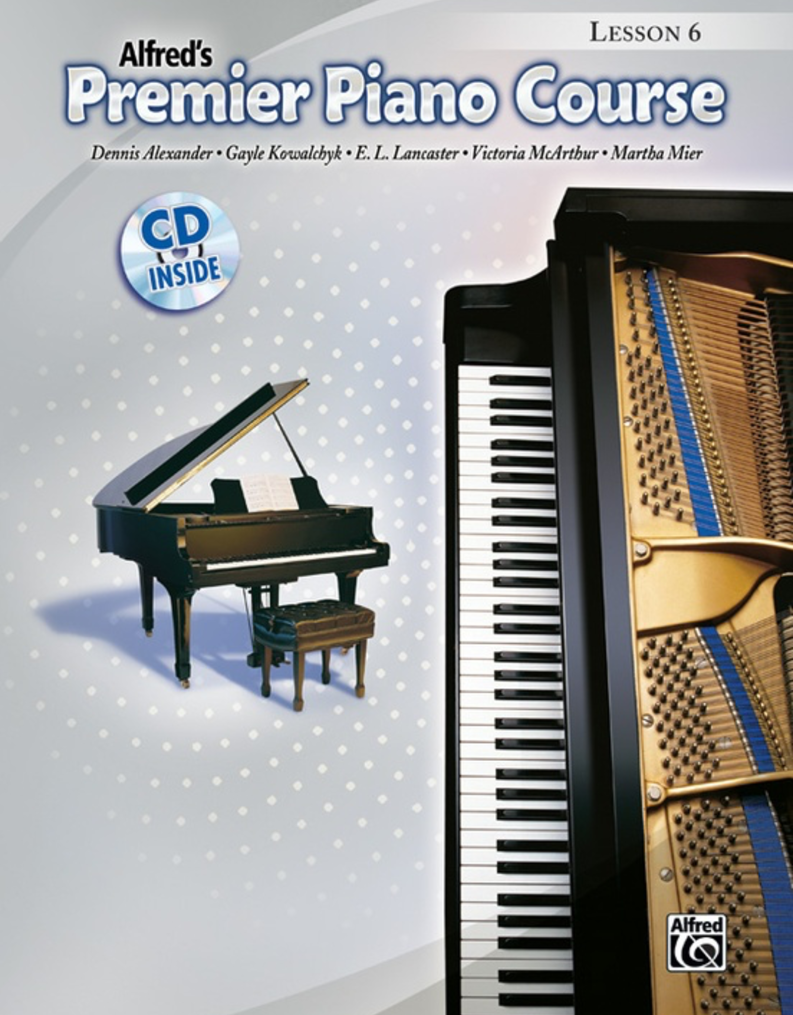 Alfred Alfred's Premier Piano Course Lesson Book 6 CD Included