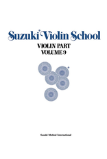 Alfred Suzuki Violin School Volume 9 Violin Part