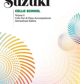 Alfred Suzuki Cello School Volume 9 Piano Acc. Revised Edition