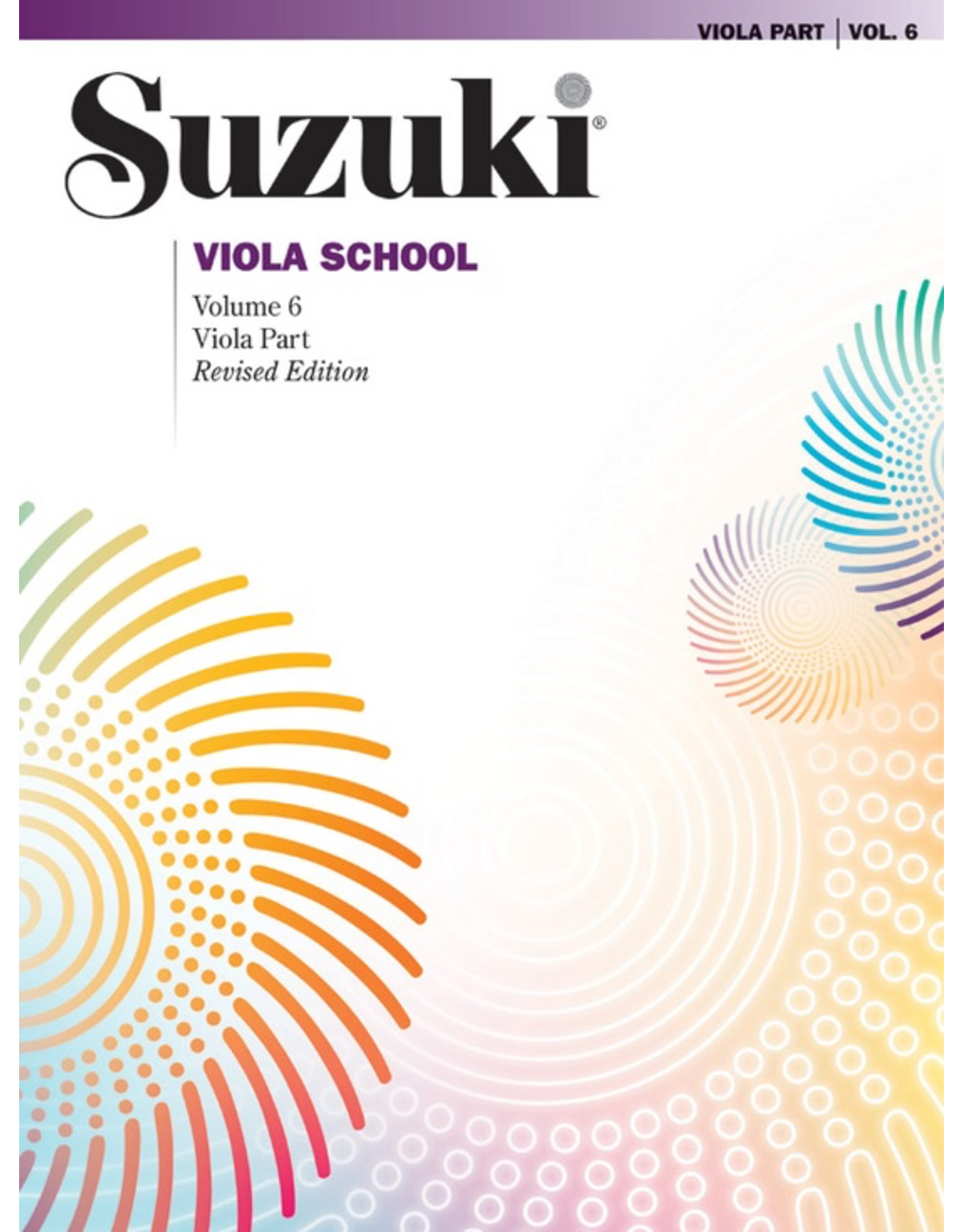 Alfred Suzuki Viola School Piano Acc Volume 6 Revised Edition