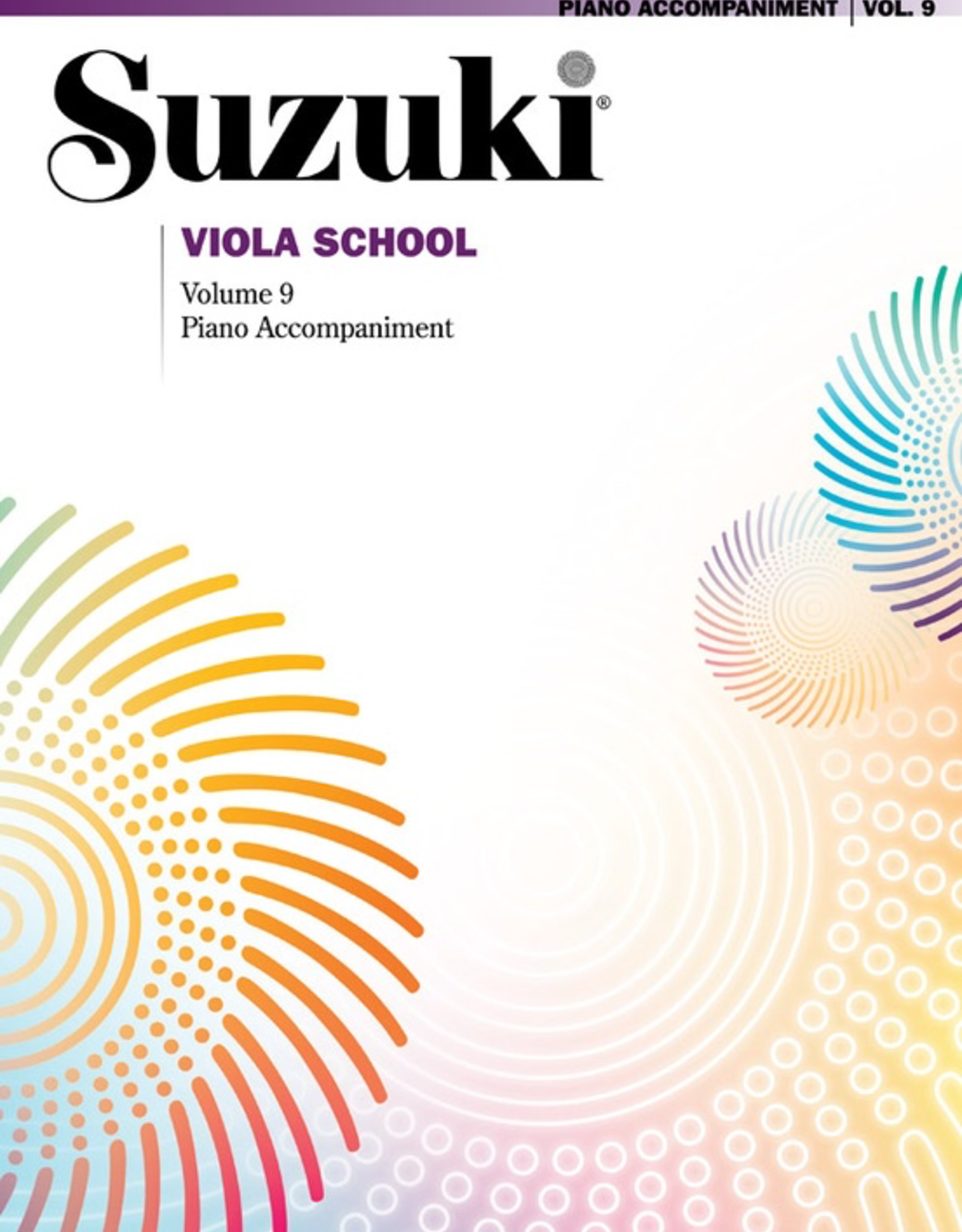 Alfred Suzuki Viola School Volume 9 Viola Accompaniment Book