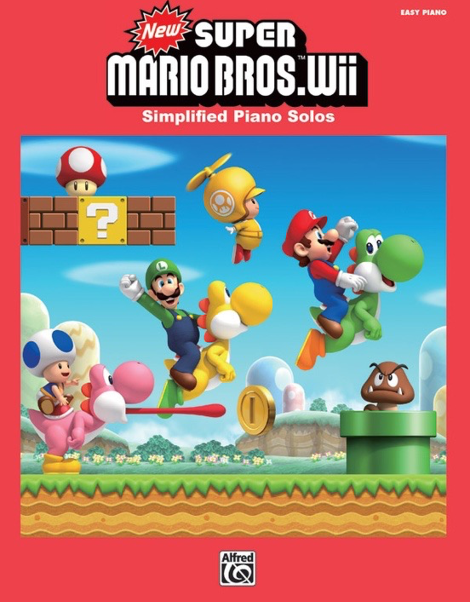 Alfred New Super Mario Bros. Wii - Easy Piano
