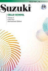 Alfred Suzuki Cello School, Volume 6 - Cello Part with CD (International Edition)