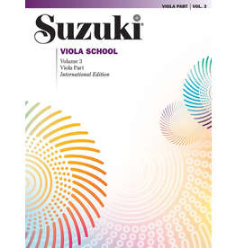 Alfred Suzuki Viola School Revised Volume 3 Book and CD