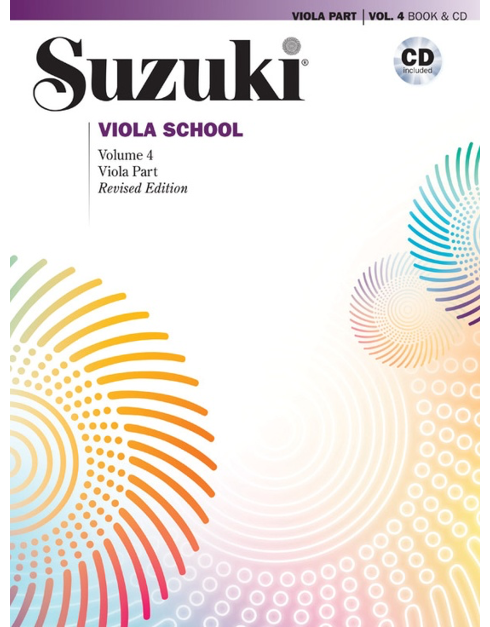 Alfred Suzuki Viola School Volume 4 Book and CD (International Edition)