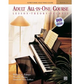 Alfred Alfred's Adult All-in-One Course, Book 1 Book/DVD