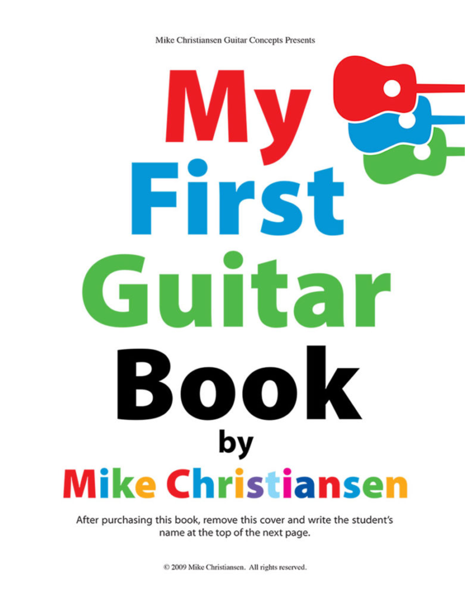 my 1st guitar