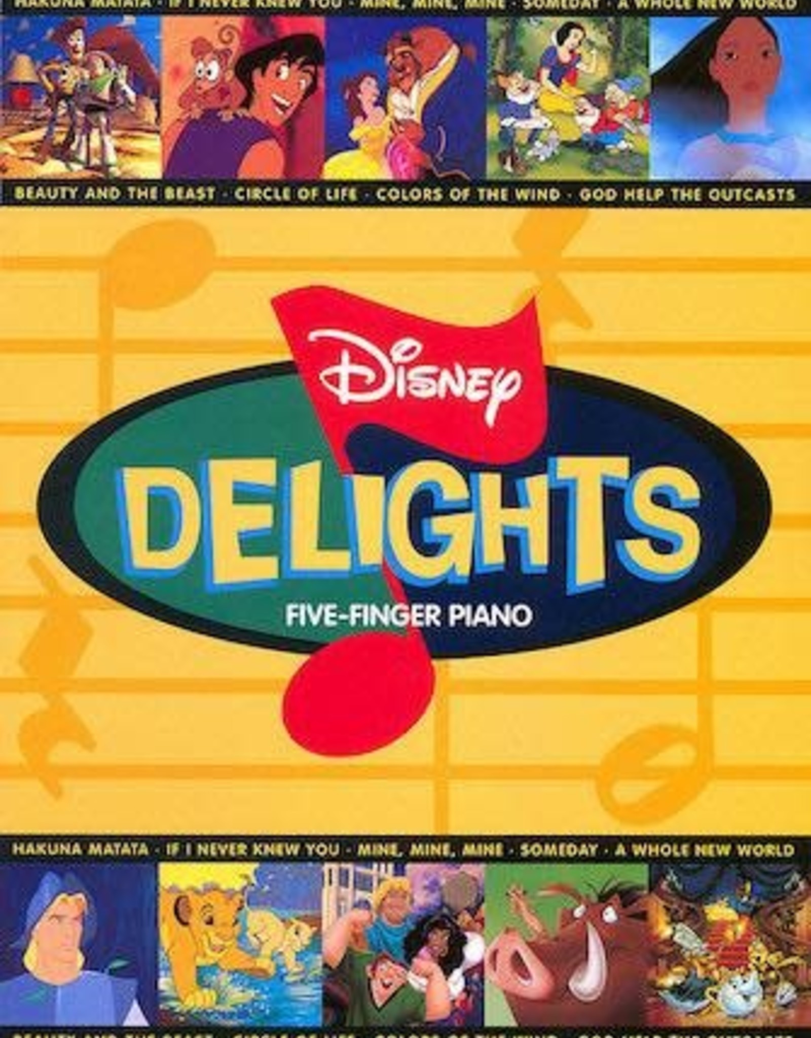 Hal Leonard Disney Delights - 5 Finger