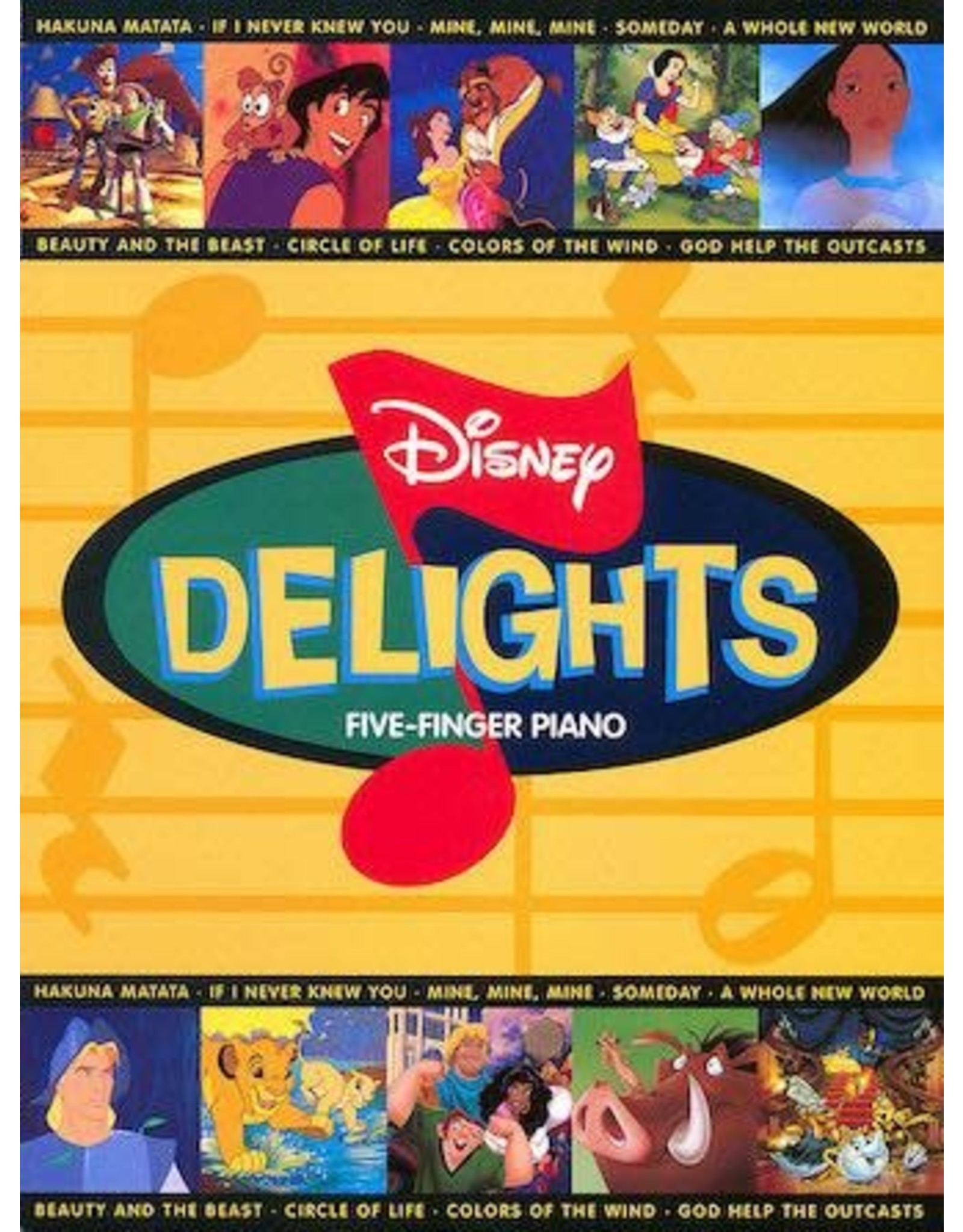 Hal Leonard Disney Delights - 5 Finger