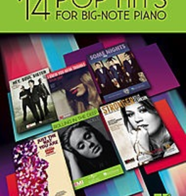 Hal Leonard 14 Pop Hits for Big Note Piano