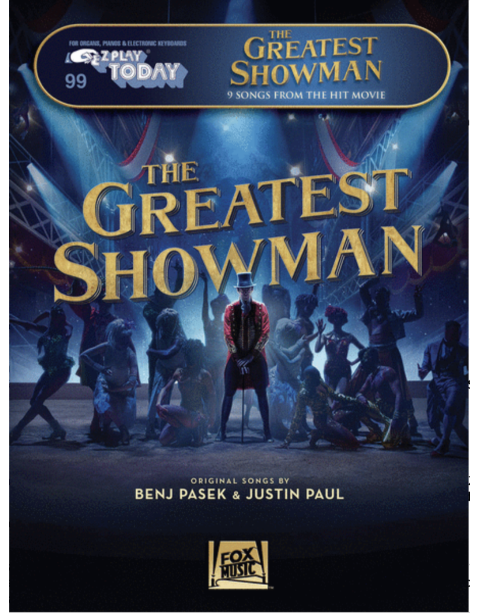 Hal Leonard Greatest Showman - E-Z Play Today (FIve Finger)