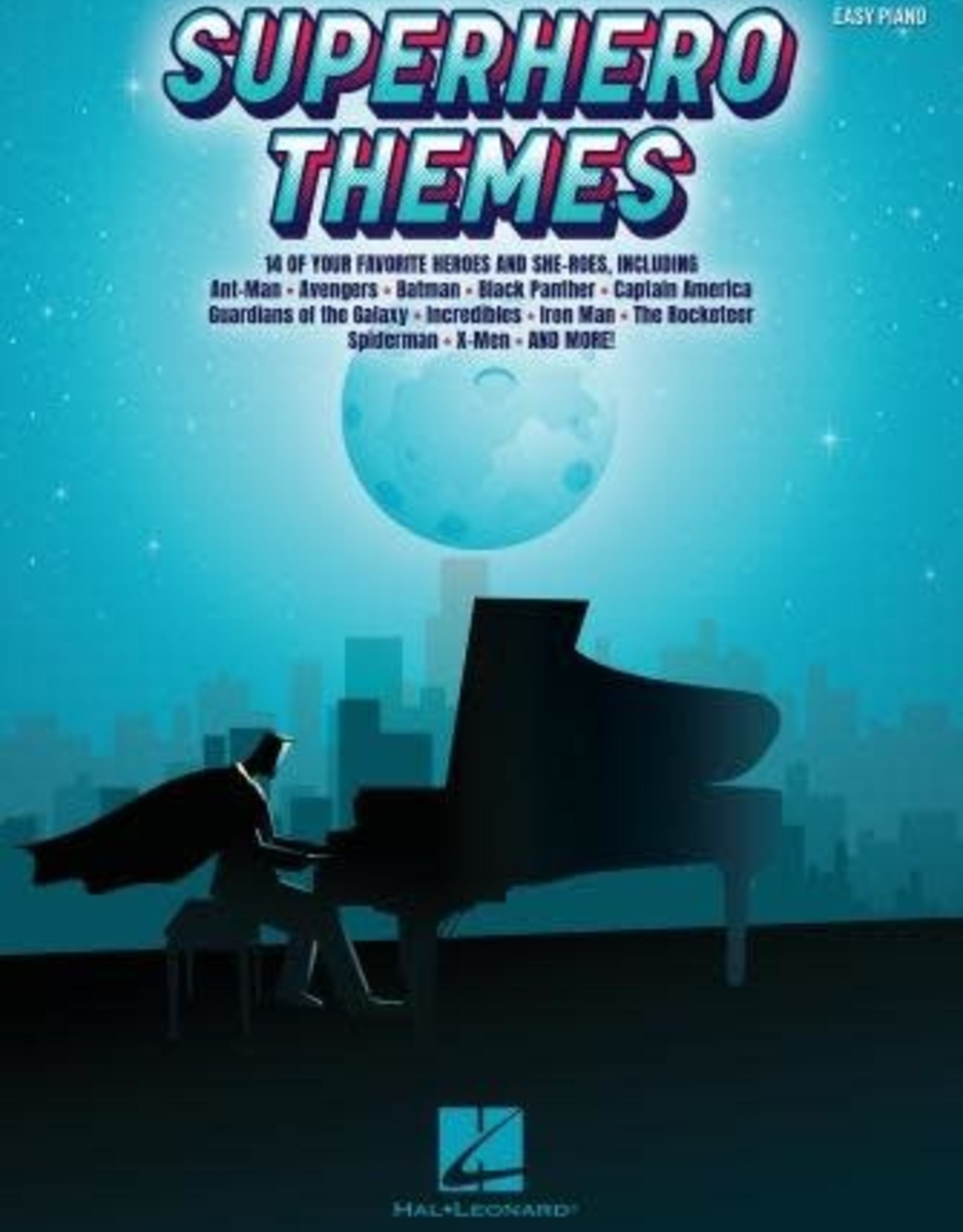 Hal Leonard Superhero Themes - 14 of Your Favorite Heroes and She-Roes (Easy Piano)