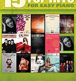 Hal Leonard 15 Top Hits for Easy Piano