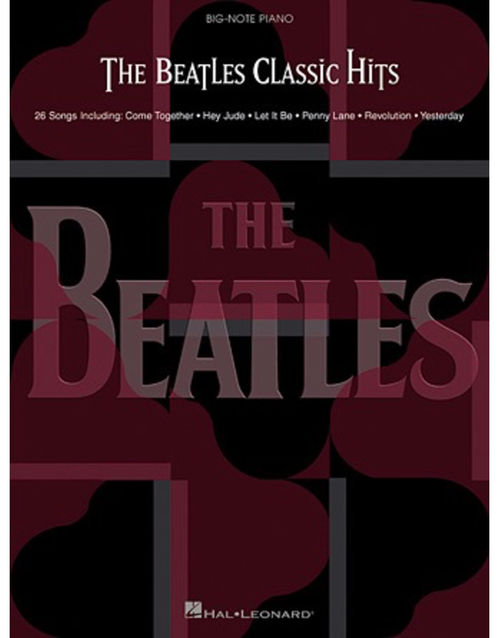 Hal Leonard Beatles Classic Hits - Big Note Piano
