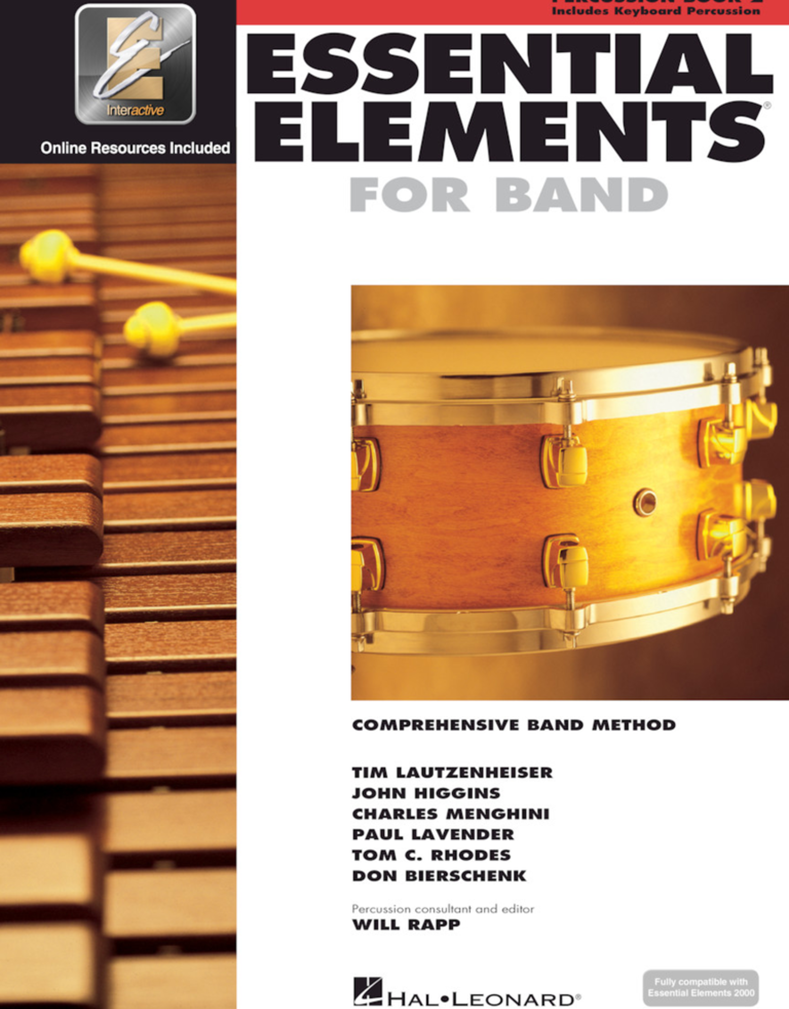 Hal Leonard Essential Elements Book 2 Percussion
