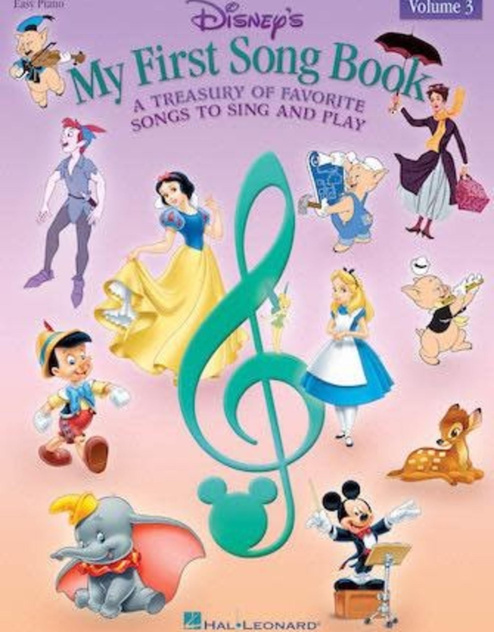 Hal Leonard Disney's My First Songbook Volume 3 - Easy Piano