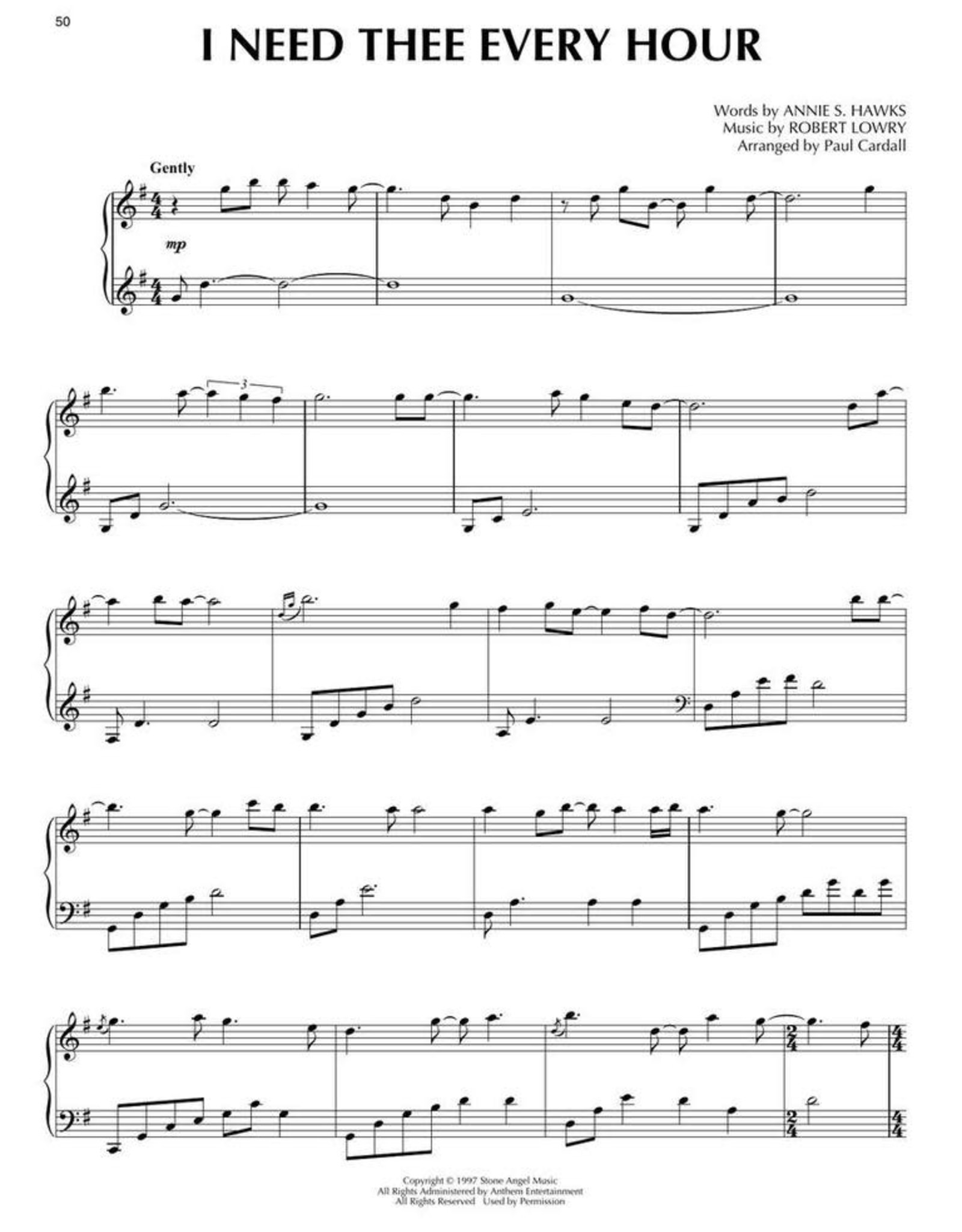 Hal Leonard Paul Cardall - Hymns Collection - 29 Hymn Arrangements