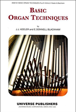 Jackman Music Basic Organ Techniques Organ Method Book by Keeler and Blackham