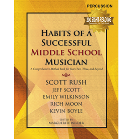 GIA Publications Habits of a Successful Middle School Musician-Percussion