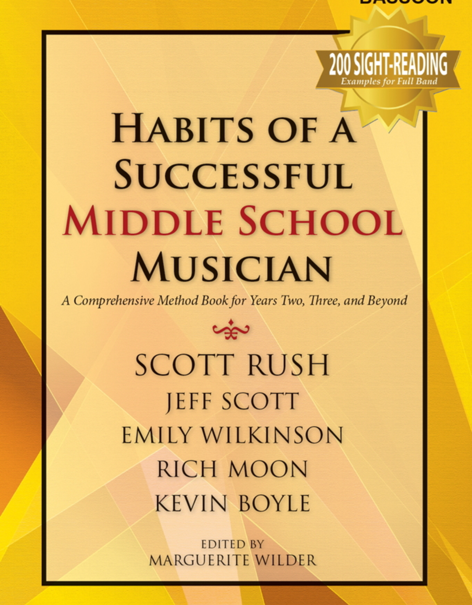 GIA Publications Habits of a Successful Middle School Musician-Bassoon