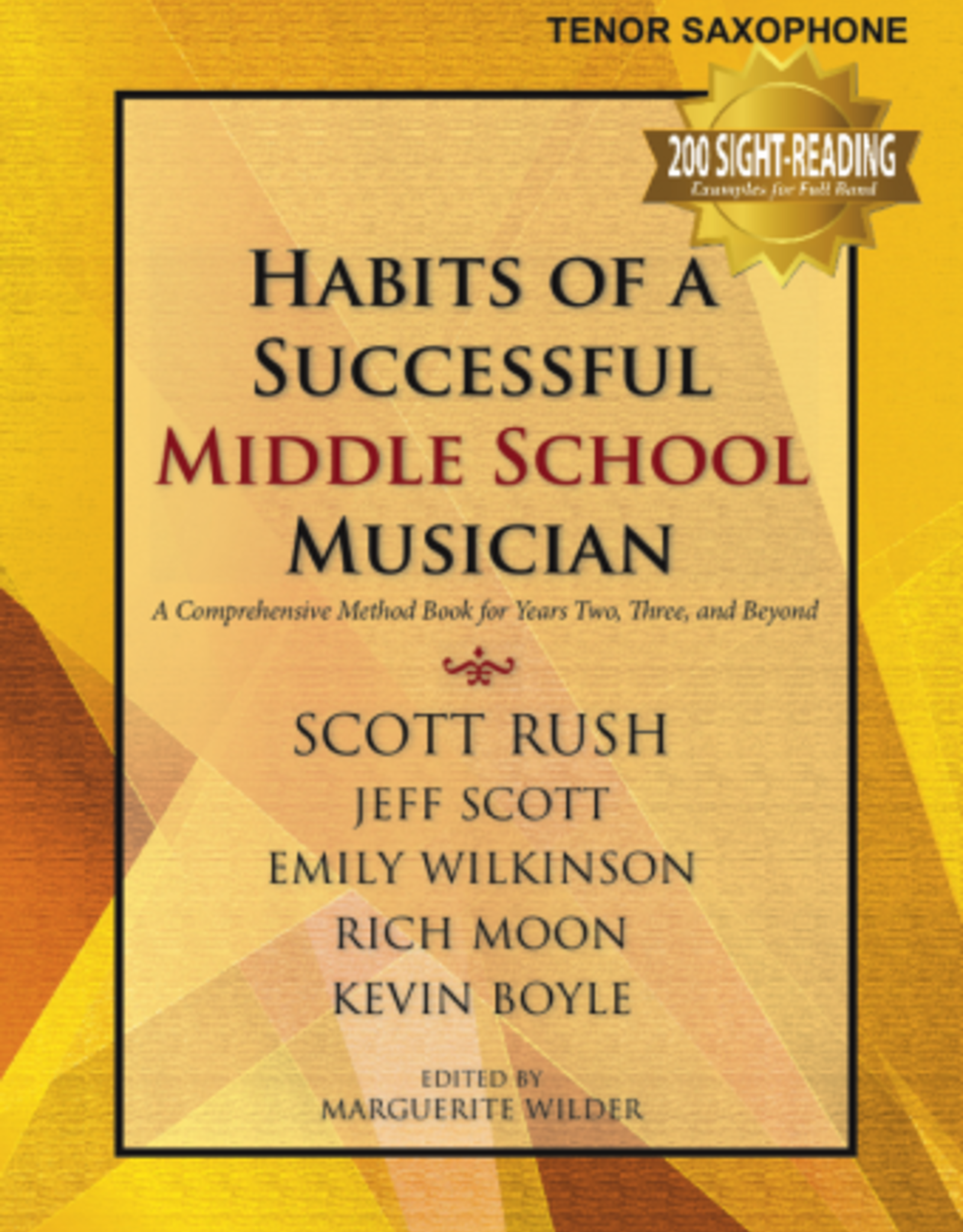 GIA Publications Habits of a Successful Middle School Musician-Tenor Saxophone