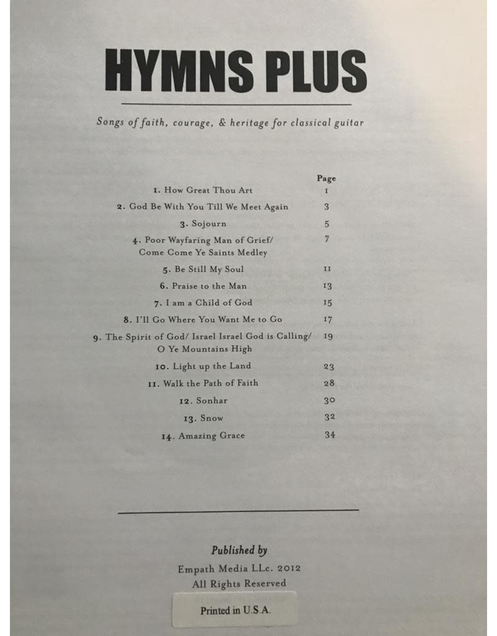 Empath (Mike Erickson) Hymns Plus - Guitar Hymn Book by Allan Alexander and Mike Ericksen