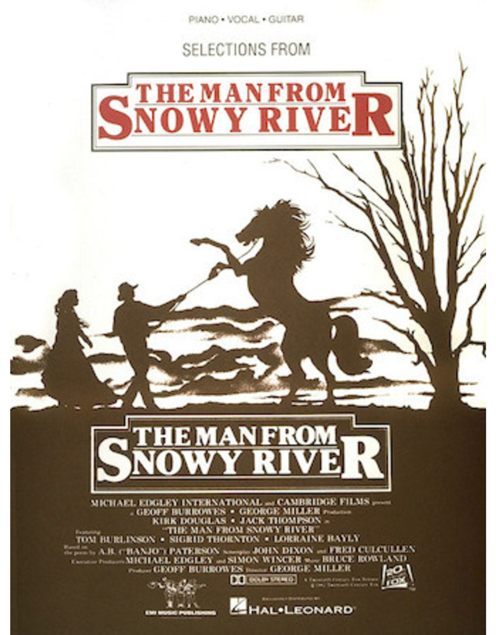 Hal Leonard Man From Snowy River - Selections from the Movie by Bruce Rowland