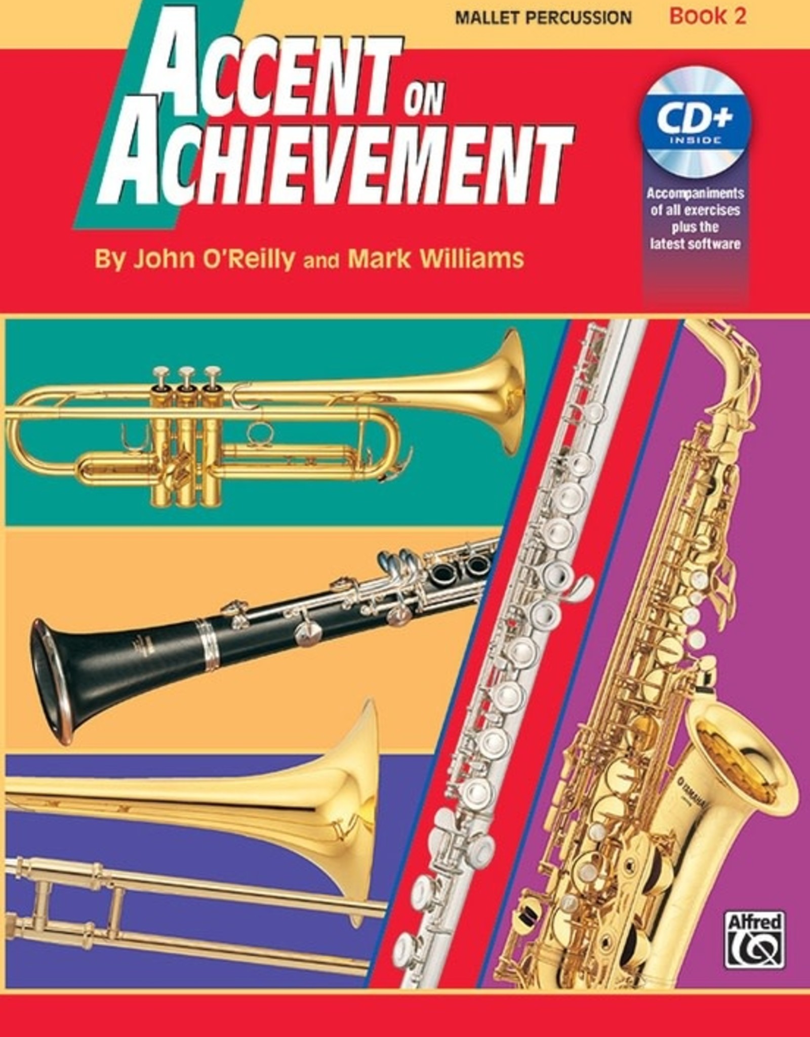 Alfred Accent on Achievement, Book 2 with CD - Mallet Percussion