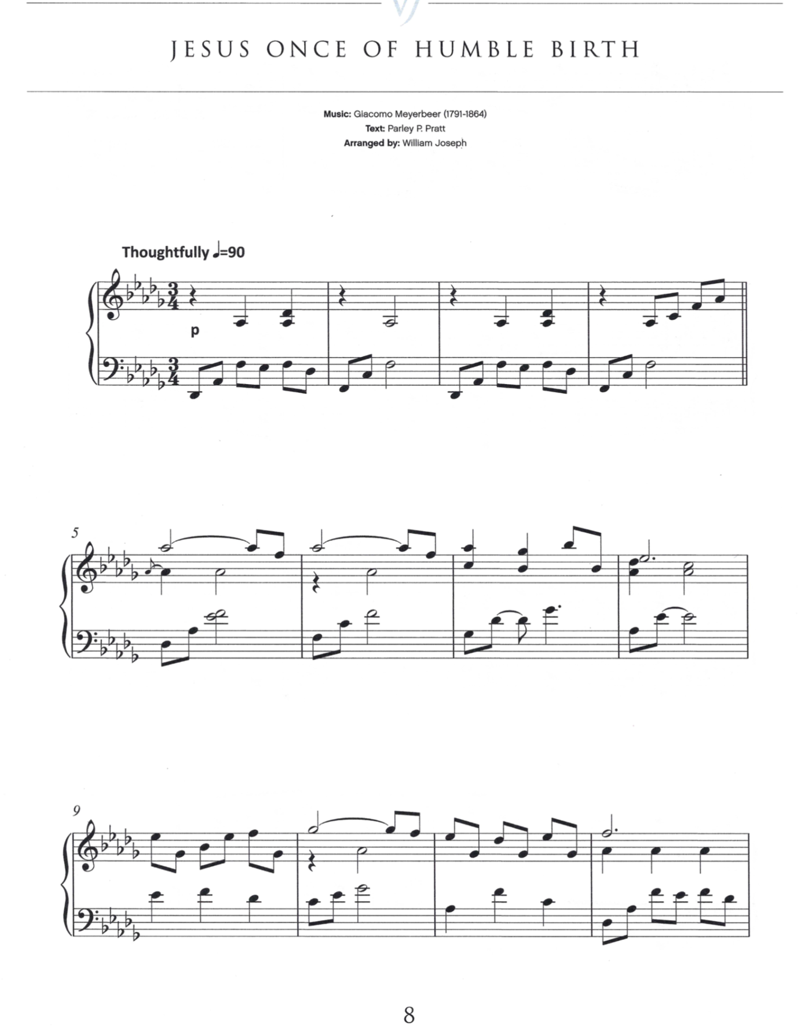 William Joseph Music Be Still - Collection of Beloved Hymns arr. William Joseph