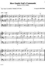 Jackman Music Easy Organ Hymn Settings arr. Don Cook