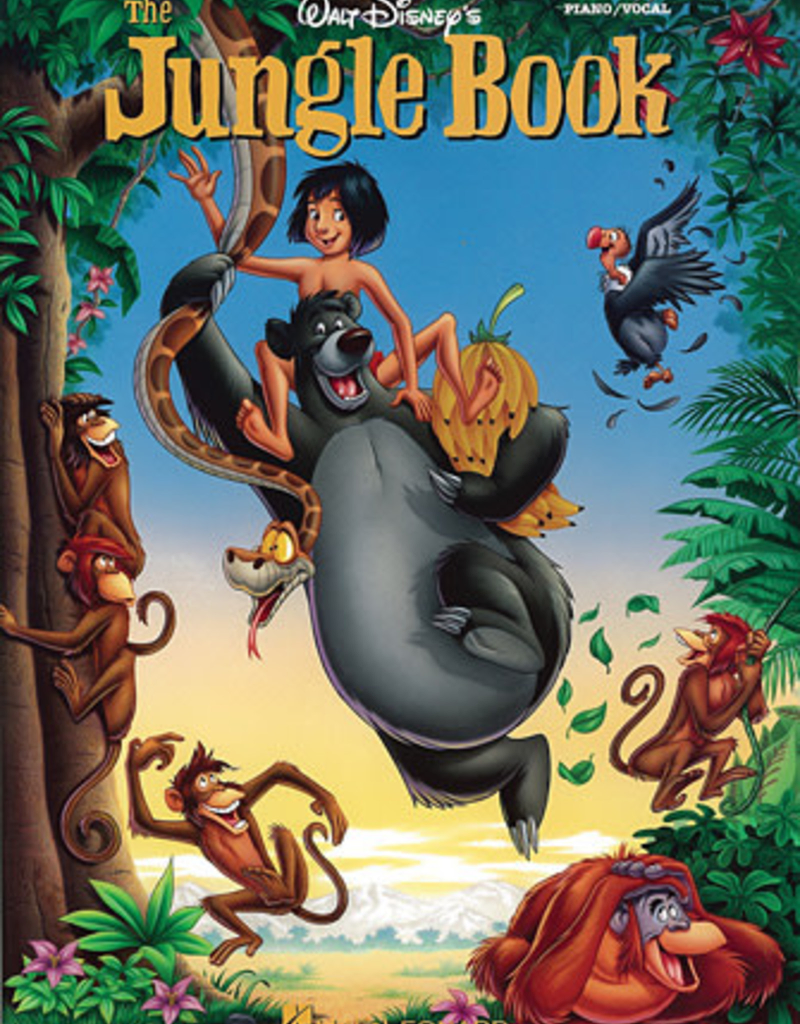 Hal Leonard Jungle Book (Walt Disney) PVG Songbook