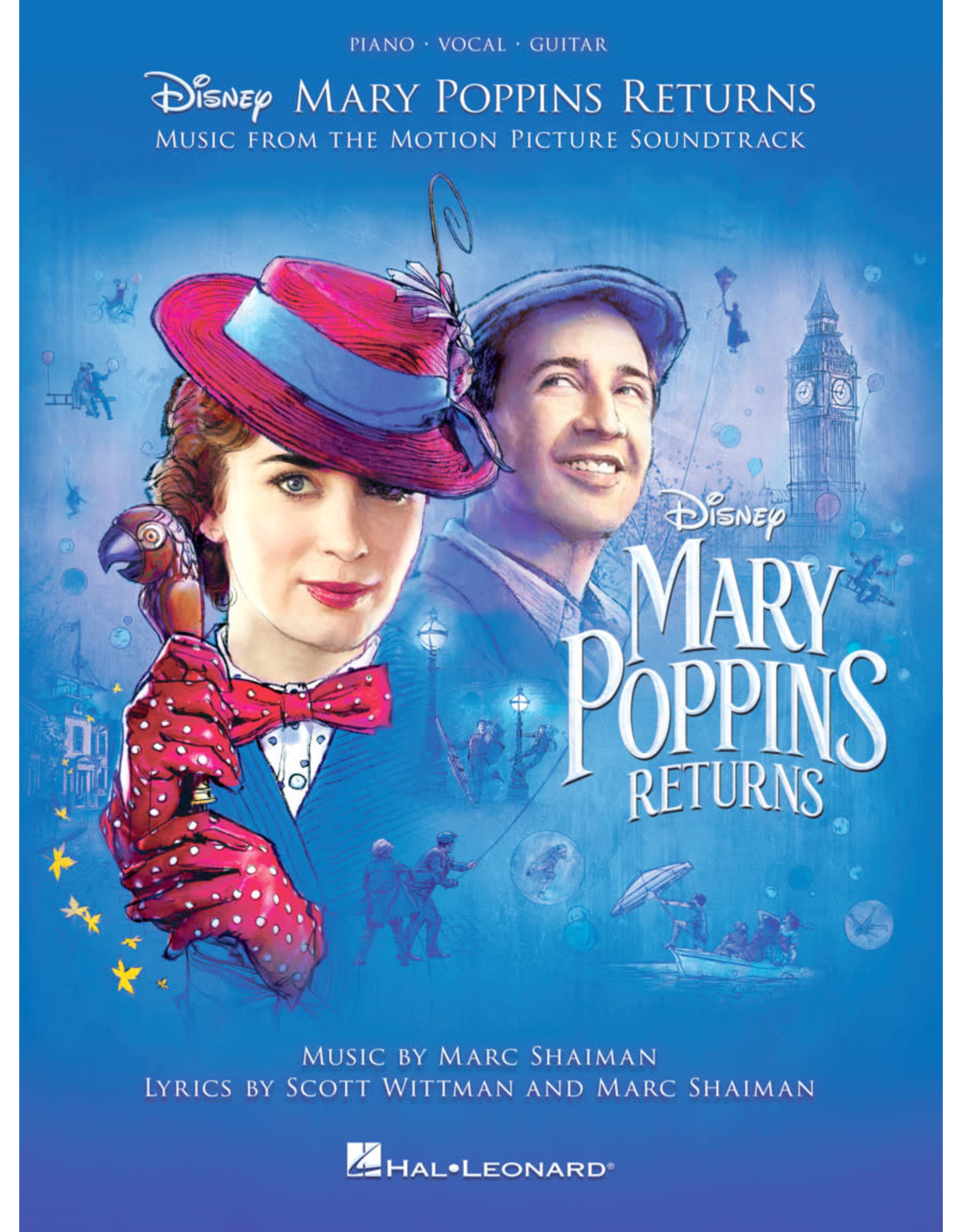 Hal Leonard Mary Poppins Returns PVG - Music from the Walt Disney Movie