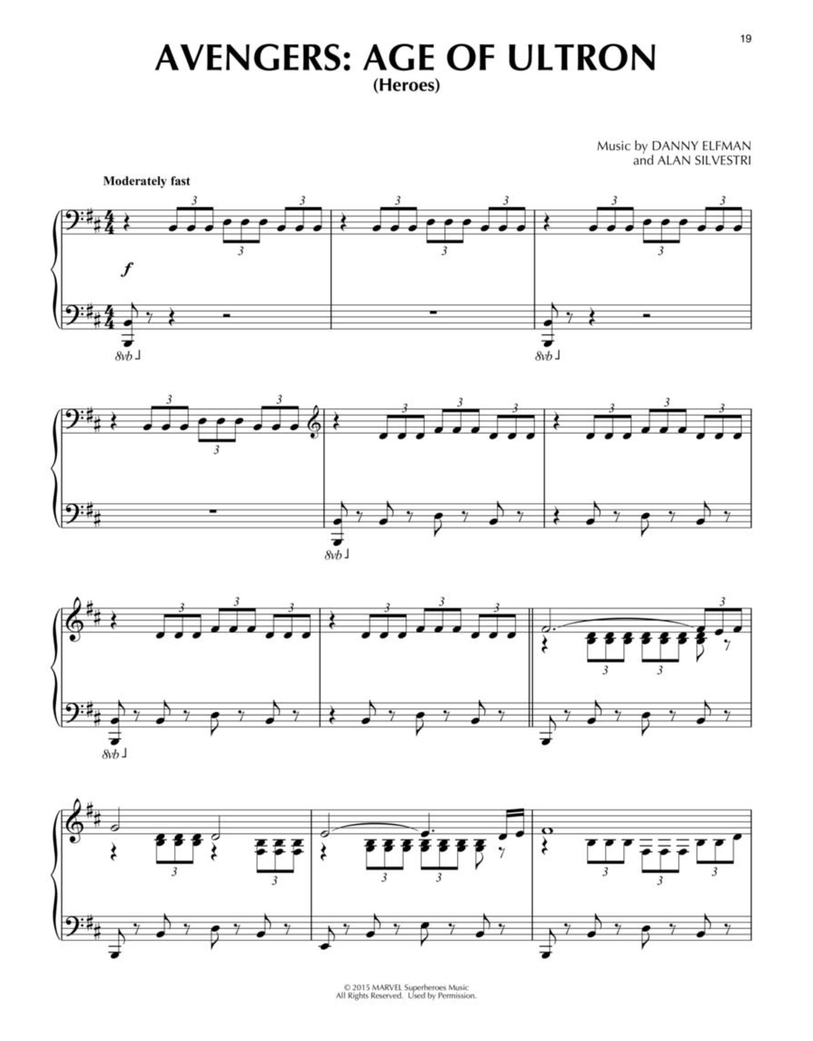 Hal Leonard Movie and TV Music of Danny Elfman - Piano Solo